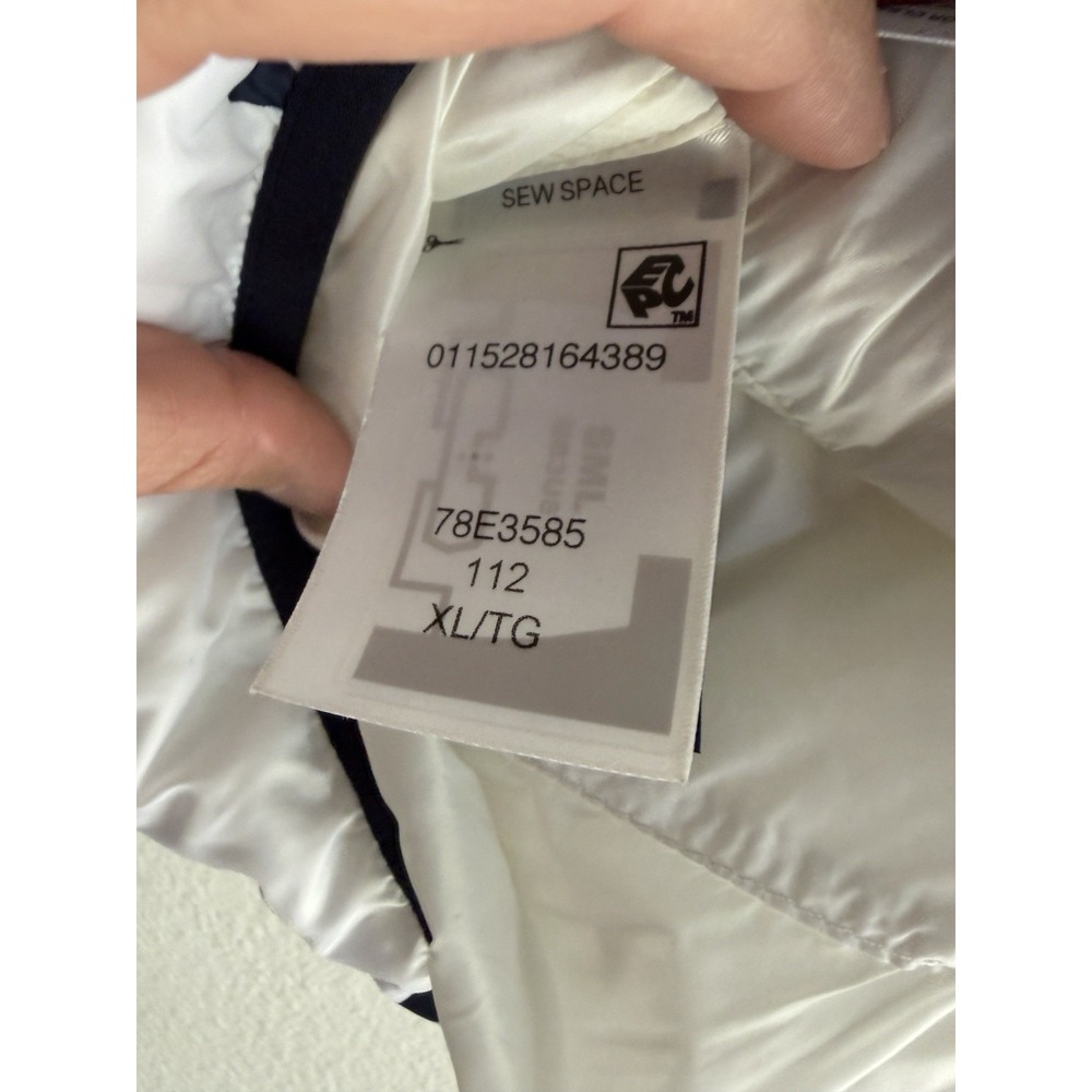 TOMMY HILFIGER Mens Puffer Jacket Insulated Coat Sz XL White NWT - Picture 8 of 12